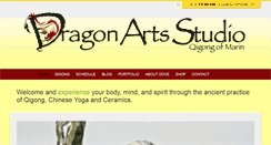 Desktop Screenshot of dragonartsstudio.com